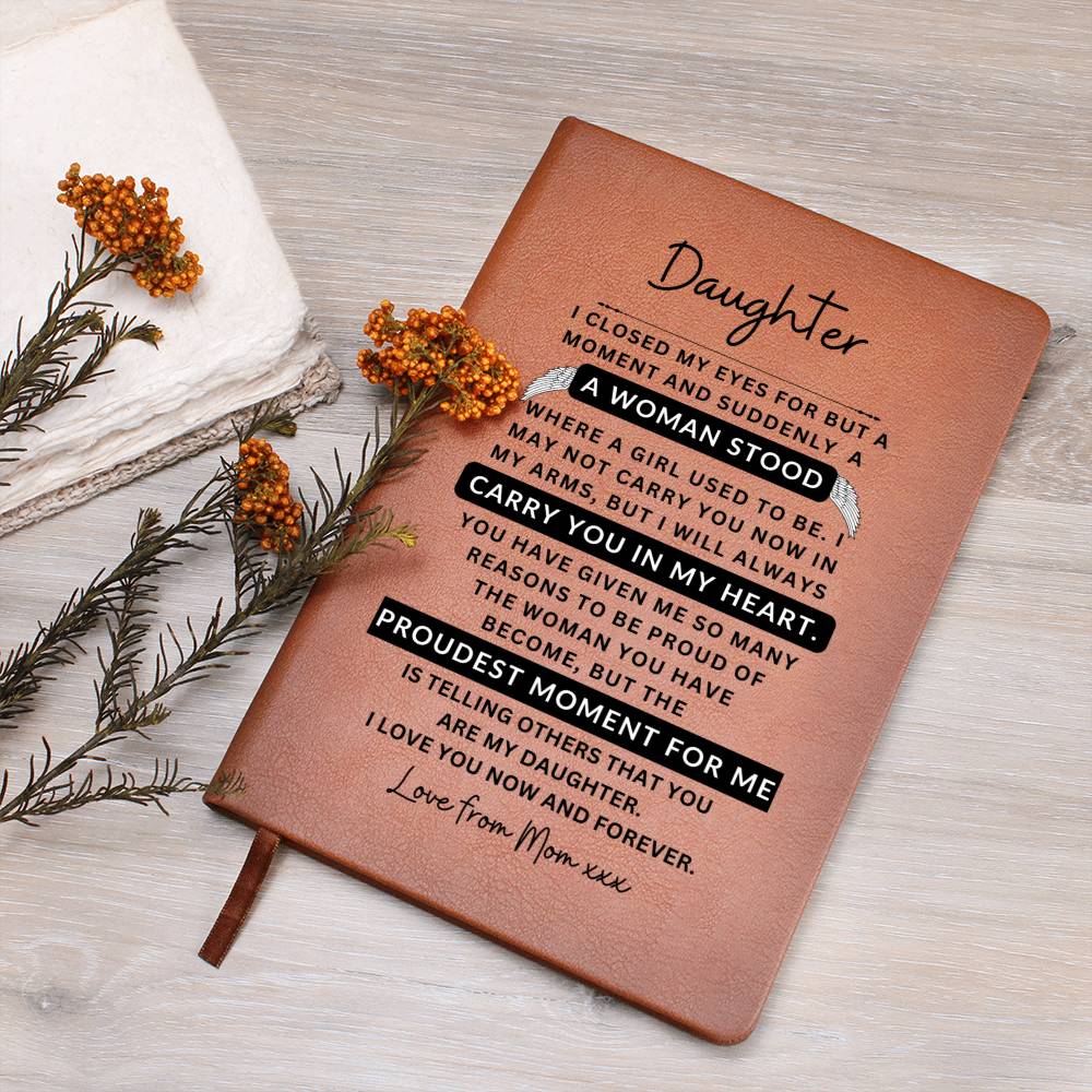 Graphic Journal To Daughter From Mom To Daughter I Closed My Eyes