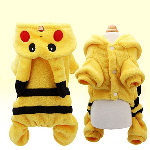 Cute Pikachu Pet Winter Jacket | LIMIT: ONE PER TRANSACTION