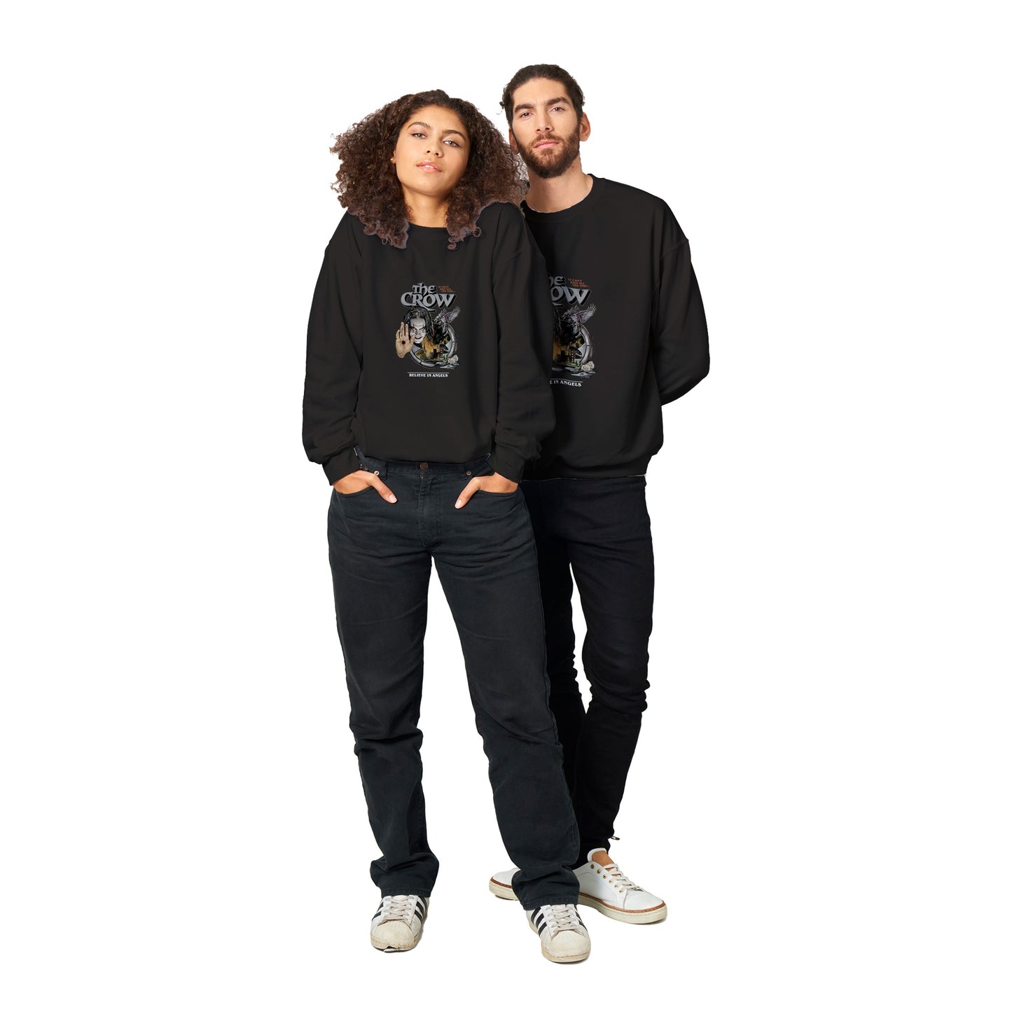 The Crow It Can't Rain Forever - Classic Unisex Crewneck Sweatshirt