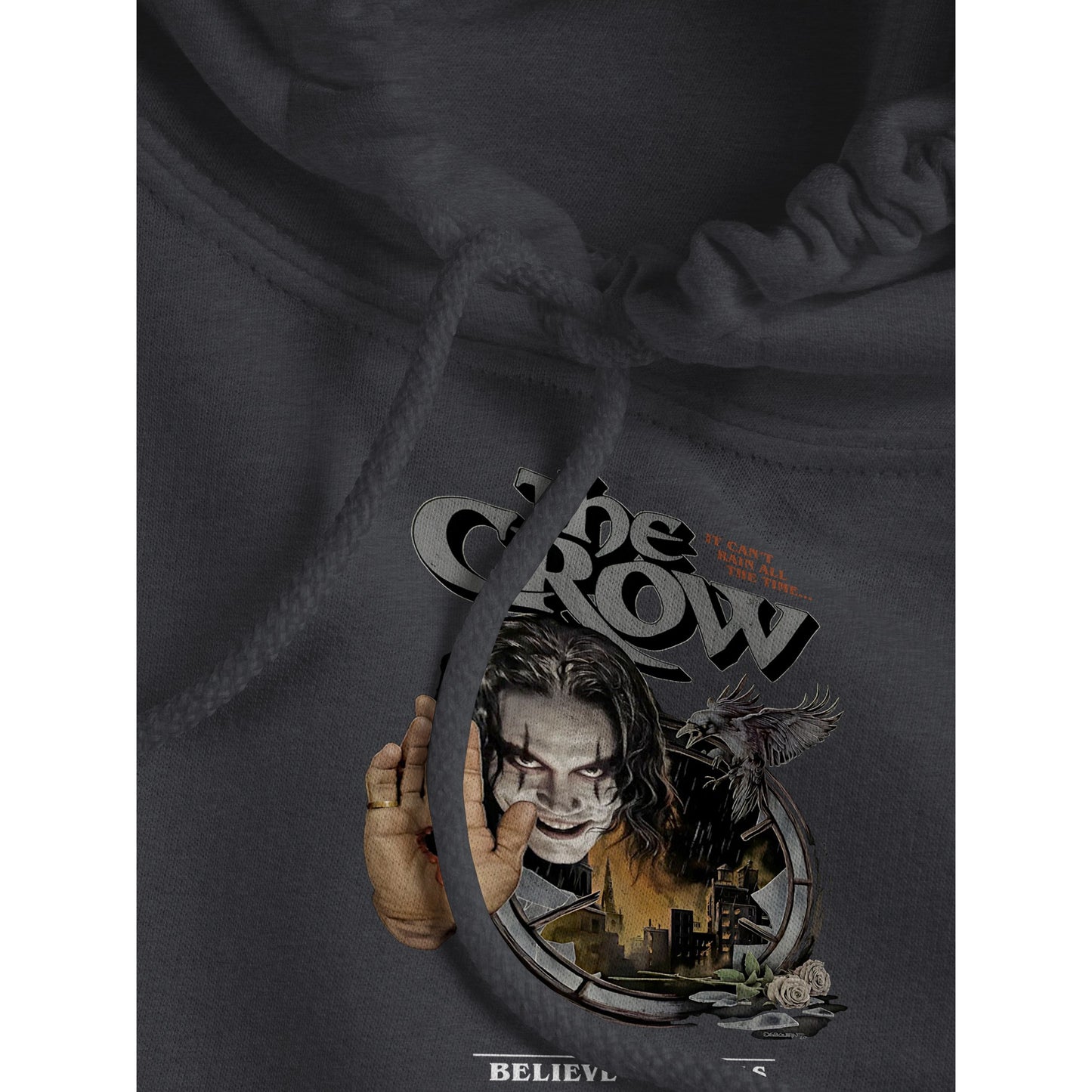 The Crow It Can't Rain Forever Hoodie