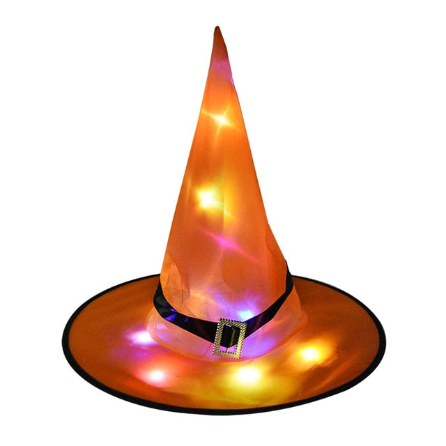 Halloween Witch Hat with LED Light | LIMIT: ONE PER TRANSACTION