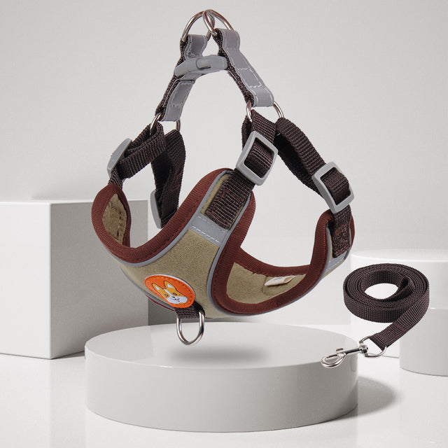 Reflective Pet Harness And Leash Set | LIMIT: ONE PER TRANSACTION