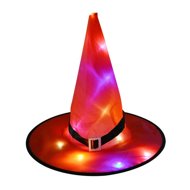 Halloween Witch Hat with LED Light | LIMIT: ONE PER TRANSACTION