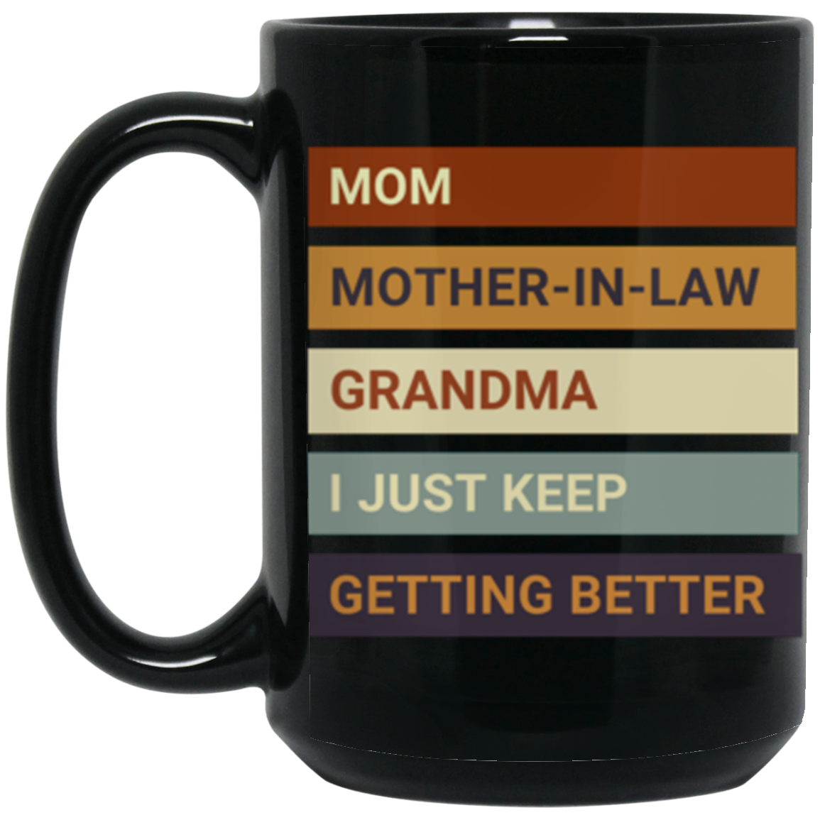 Mom Keeps Getting Better 15 oz 2-Sided Mug