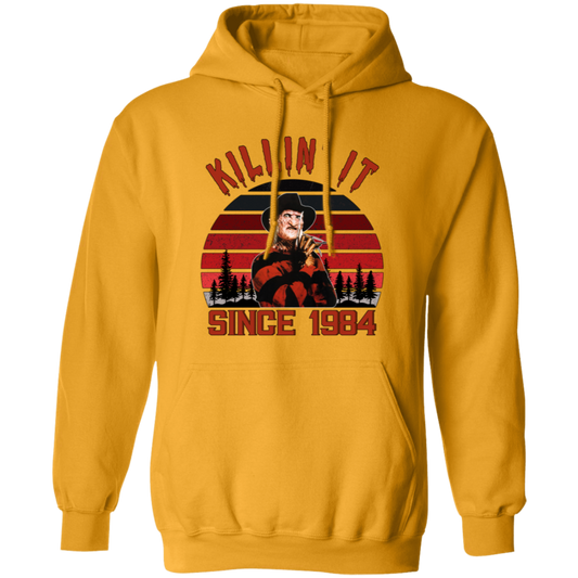 Freddy Krueger Killin' It Since 1984 G185 Pullover Hoodie