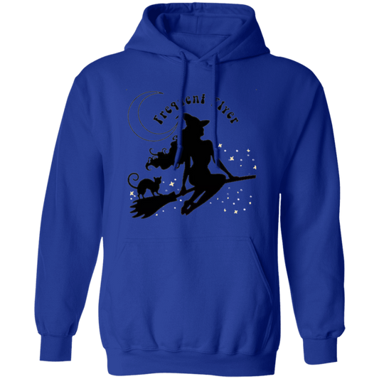 Frequent Flyer Witch G185 Pullover Hoodie