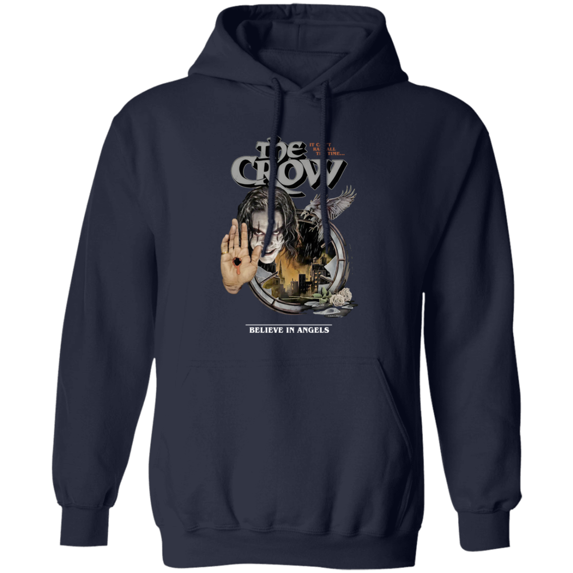 The Crow It Can't Rain Forever Hoodie