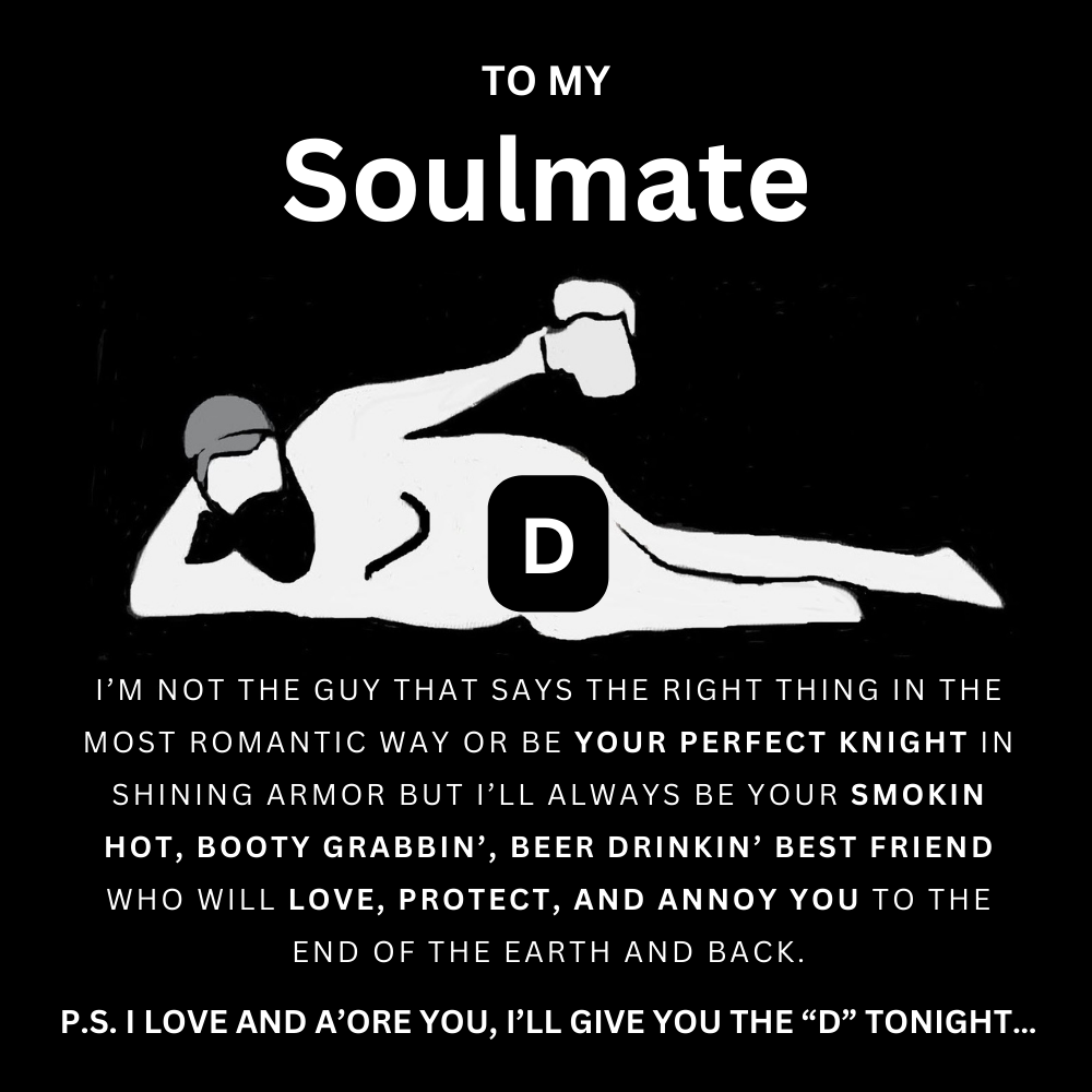 To My Soulmate Give The D Love Knot Necklace