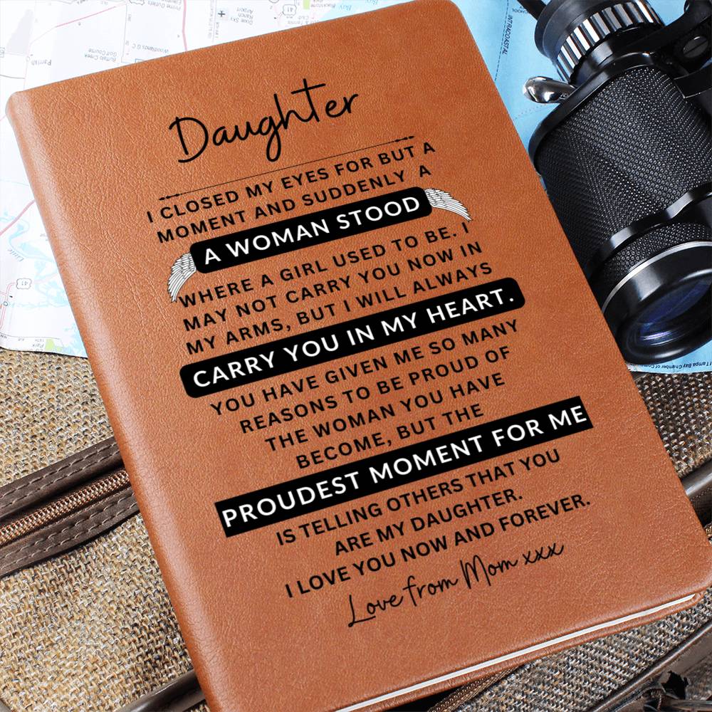 Graphic Journal To Daughter From Mom To Daughter I Closed My Eyes