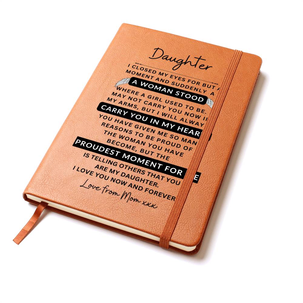 Graphic Journal To Daughter From Mom To Daughter I Closed My Eyes