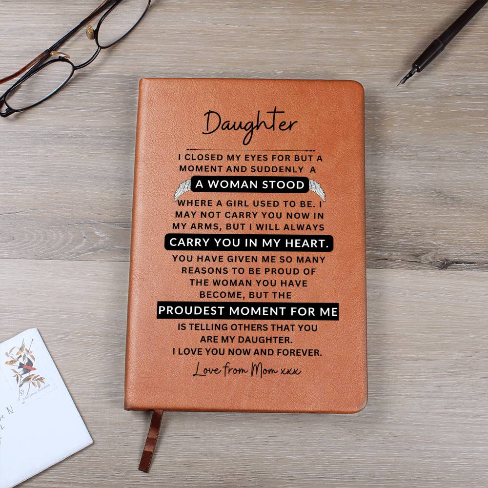 Graphic Journal To Daughter From Mom To Daughter I Closed My Eyes