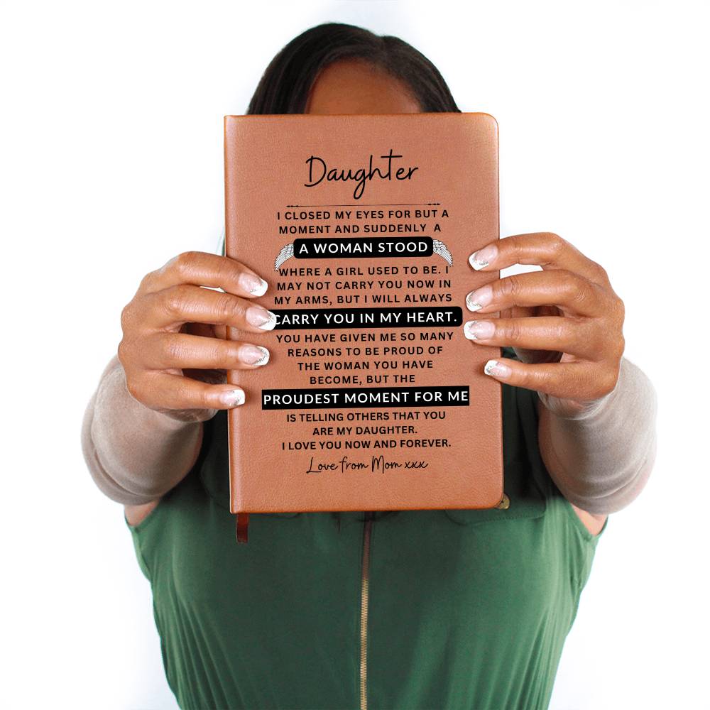 Graphic Journal To Daughter From Mom To Daughter I Closed My Eyes