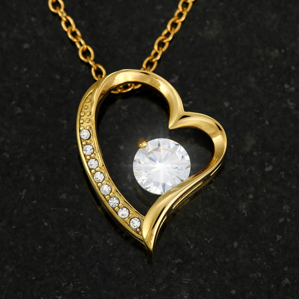 Will You Be My Valentine Forever Love Necklace