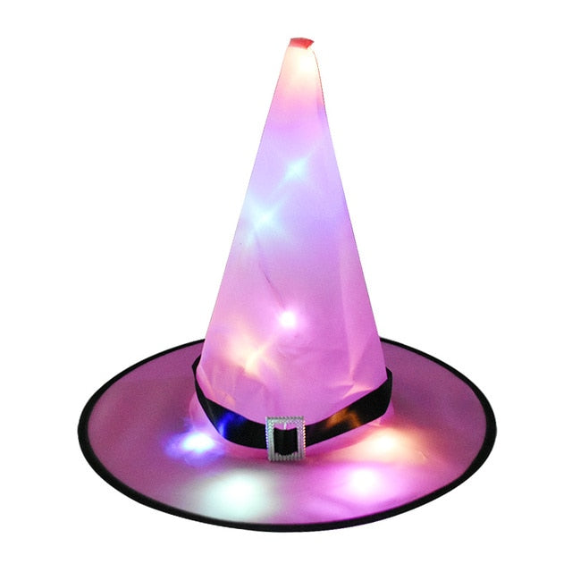 Halloween Witch Hat with LED Light | LIMIT: ONE PER TRANSACTION