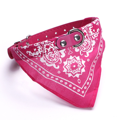 Small Pet Collar PU Adjustable Leather Scar | LIMIT: ONE PER TRANSACTION