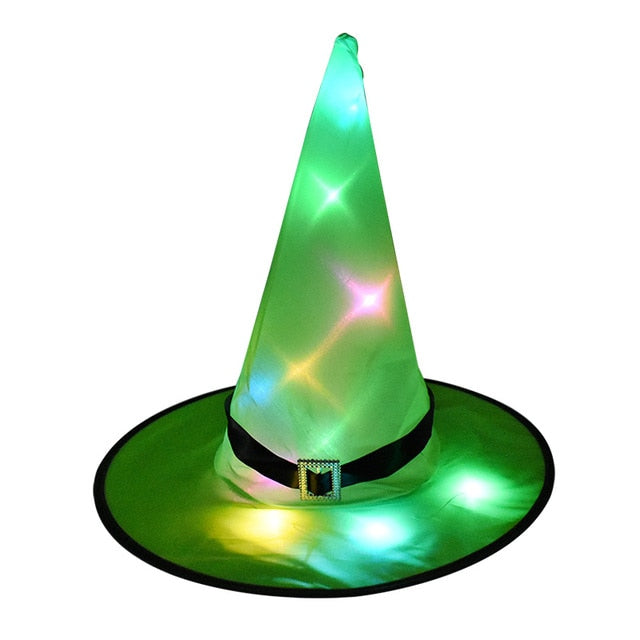 Halloween Witch Hat with LED Light | LIMIT: ONE PER TRANSACTION