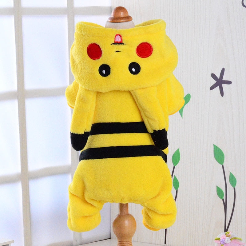 Cute Pikachu Pet Winter Jacket | LIMIT: ONE PER TRANSACTION