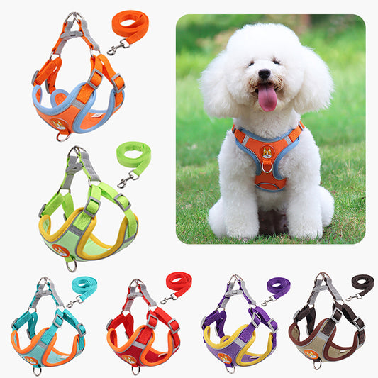 Reflective Pet Harness And Leash Set | LIMIT: ONE PER TRANSACTION