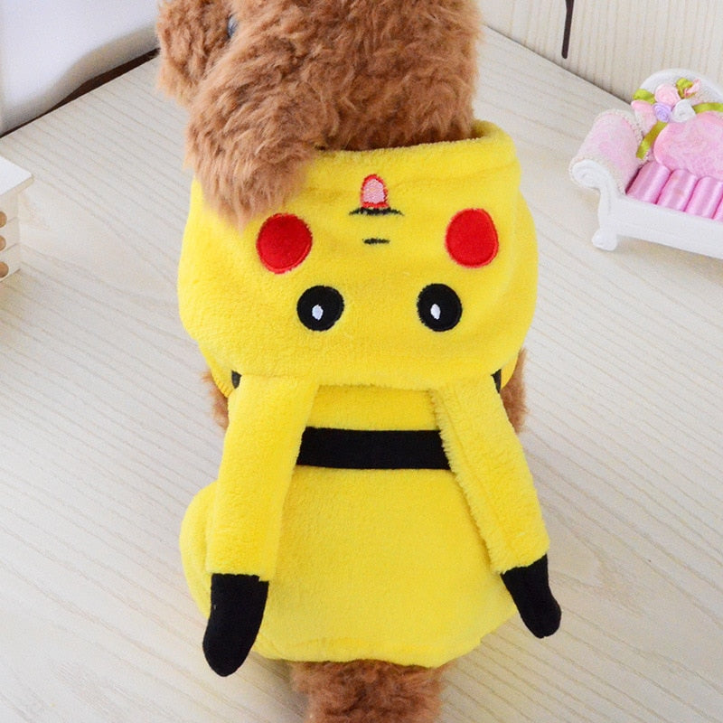 Cute Pikachu Pet Winter Jacket | LIMIT: ONE PER TRANSACTION