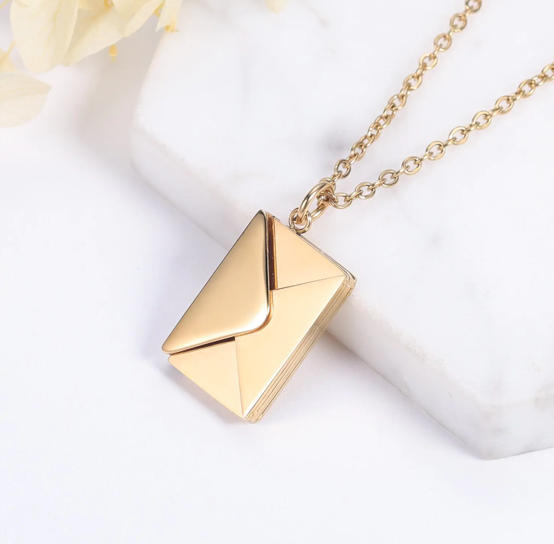 Envelope Memory Necklace | LIMIT: ONE PER TRANSACTION