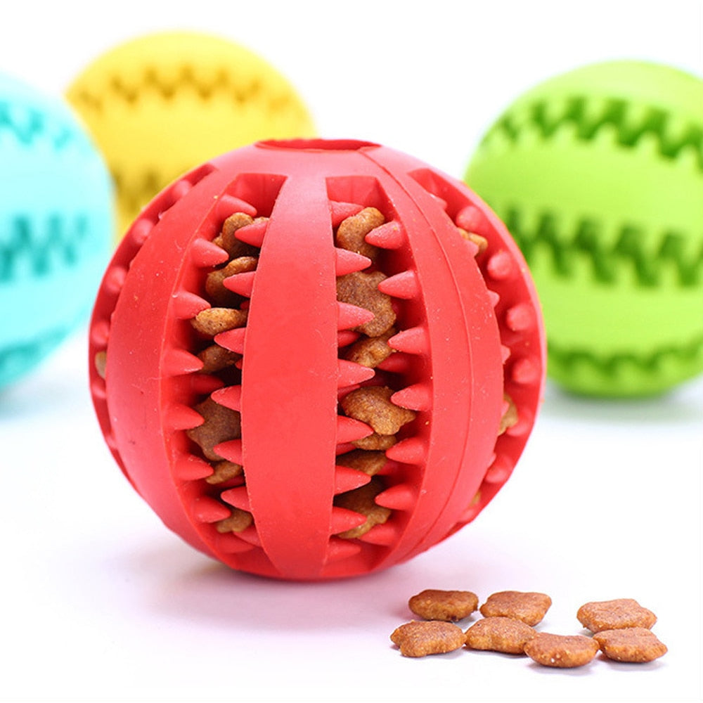 Rubber Balls Chewing Pet Toys | LIMIT: ONE PER TRANSACTION