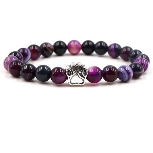 Pet Footprint Stone Bracelets | LIMIT: ONE PER TRANSACTION