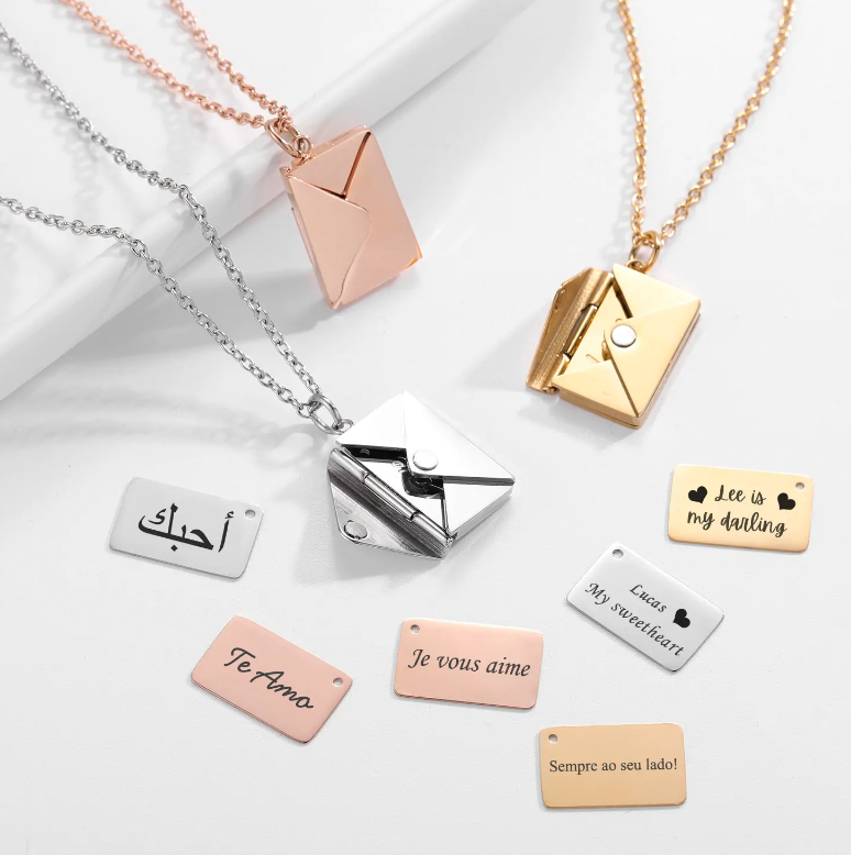 Envelope Memory Necklace | LIMIT: ONE PER TRANSACTION