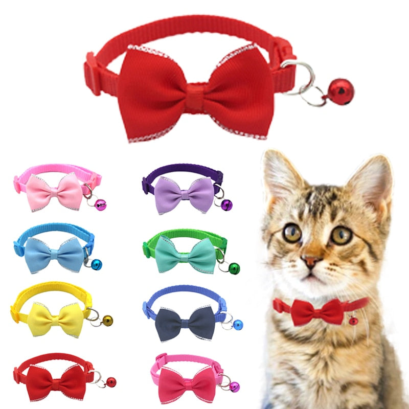 Bow and Bell Pet Collar | LIMIT: ONE PER TRANSACTION