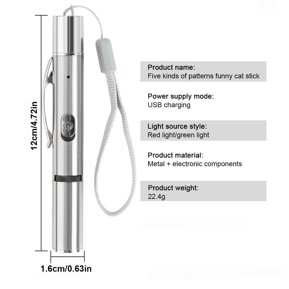 Pet Laser Pointer Multi-Pattern | LIMIT: ONE PER TRANSACTION